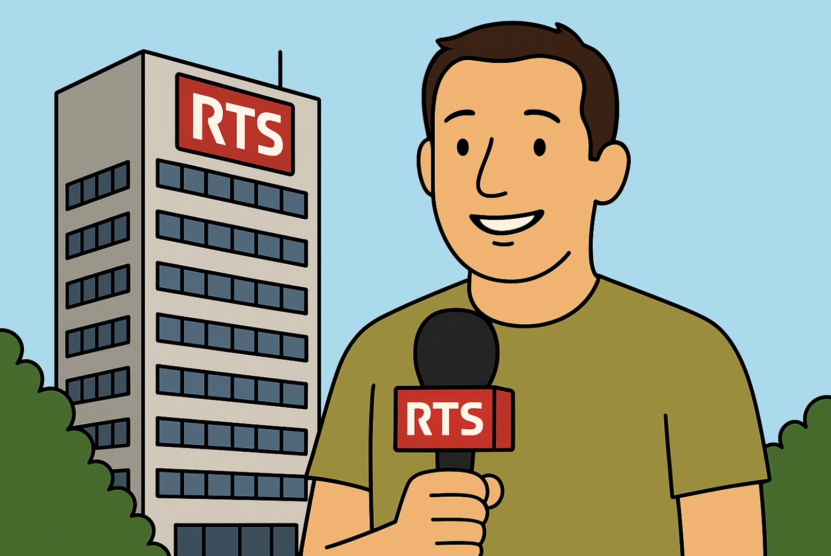 24 heures dans la peau du porte-parole de la RTS : entre info continue et fatigue numérique​