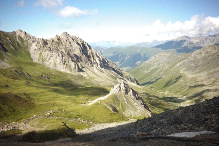 Combe de l'A, dans les Alpes valaisannes